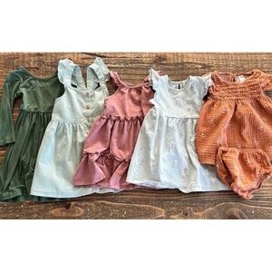 Baby Girl Dress Bundle Sizes 12/18-2y